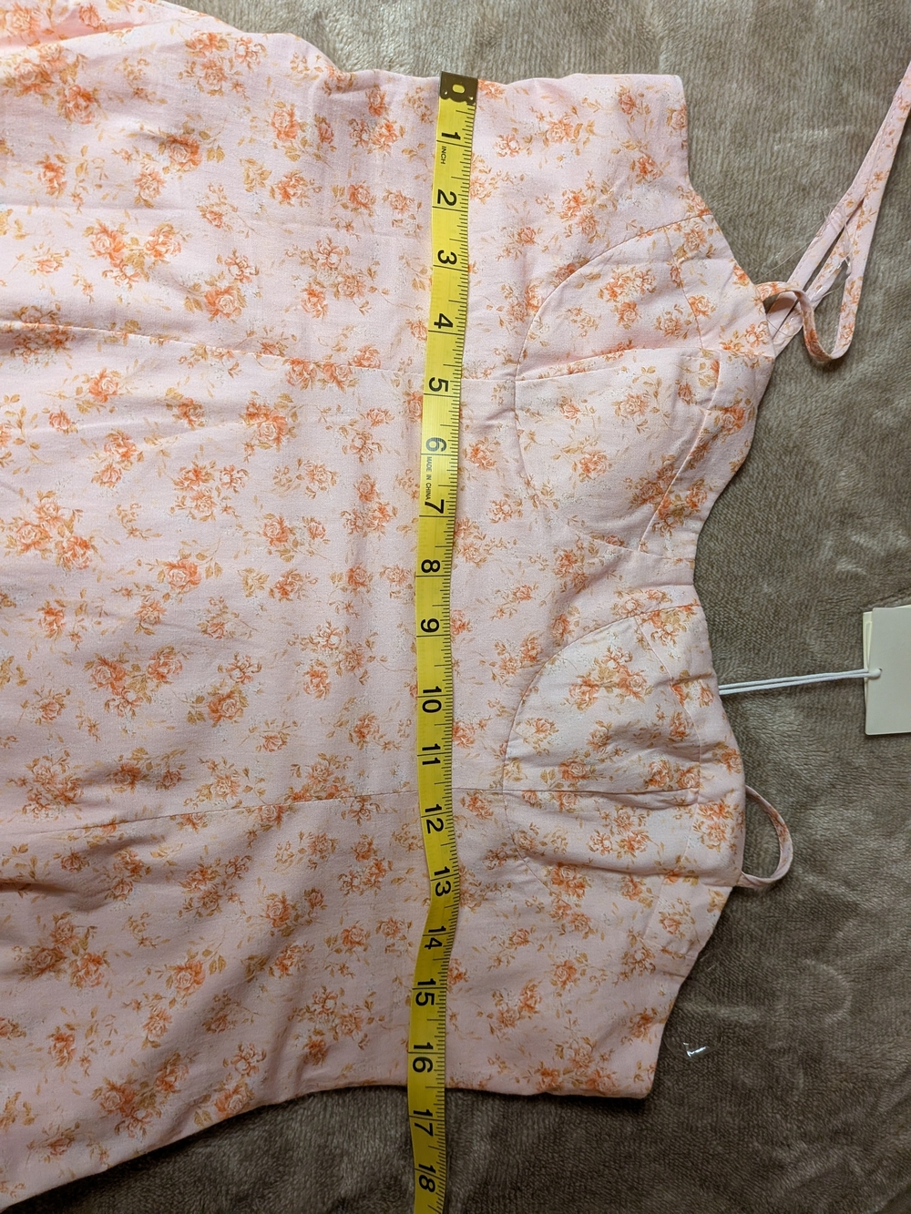 Peppermayo Floral Corset Bustier Maxi Dress NWT L - Picture 10 of 13